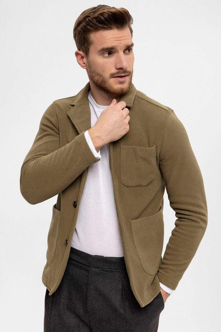 ANT Terry Cloth Spring Men's Coat - Mirabel