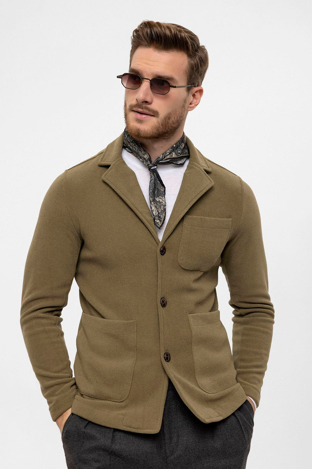 ANT Terry Cloth Spring Men's Coat - Mirabel