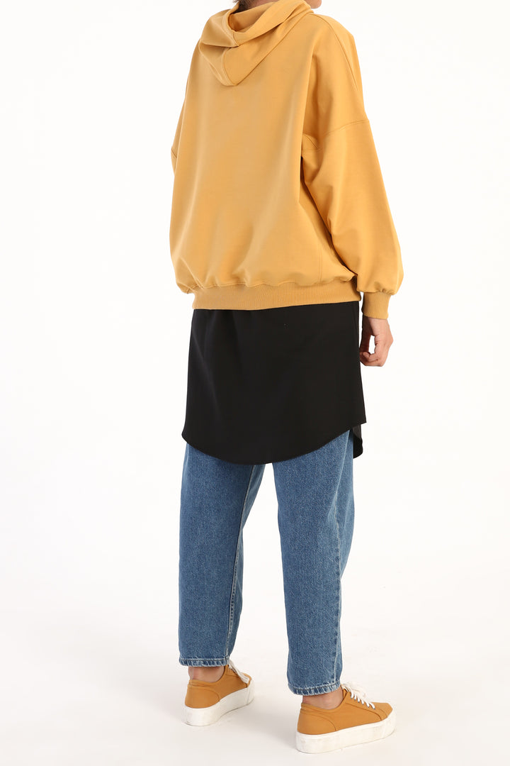 TLD Women Allday Black Cotton Shirt Skirt - Fullerton