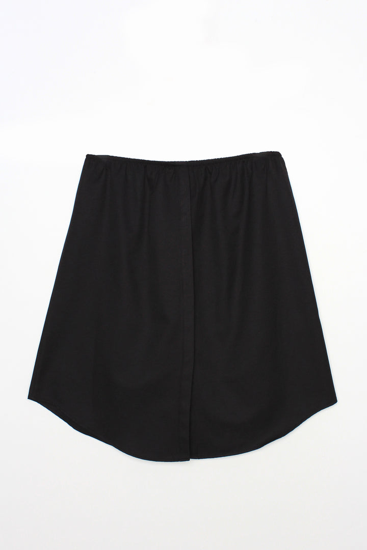 TLD Women Allday Black Cotton Shirt Skirt - Fullerton