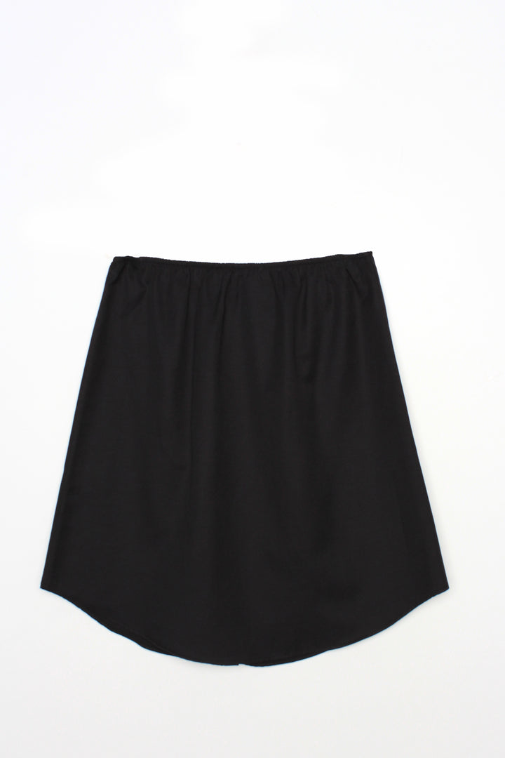 TLD Women Allday Black Cotton Shirt Skirt - Fullerton