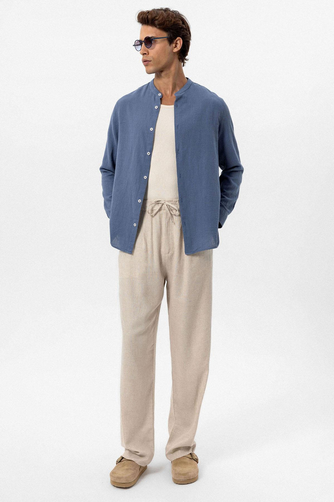 ANT Judge Collar Woven Men's Shirt - Morgan Hill