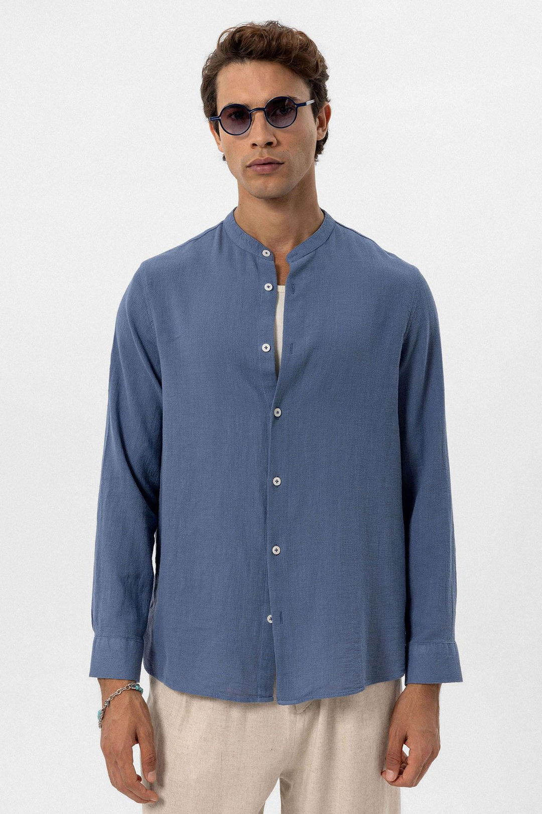 ANT Judge Collar Woven Men's Shirt - Morgan Hill