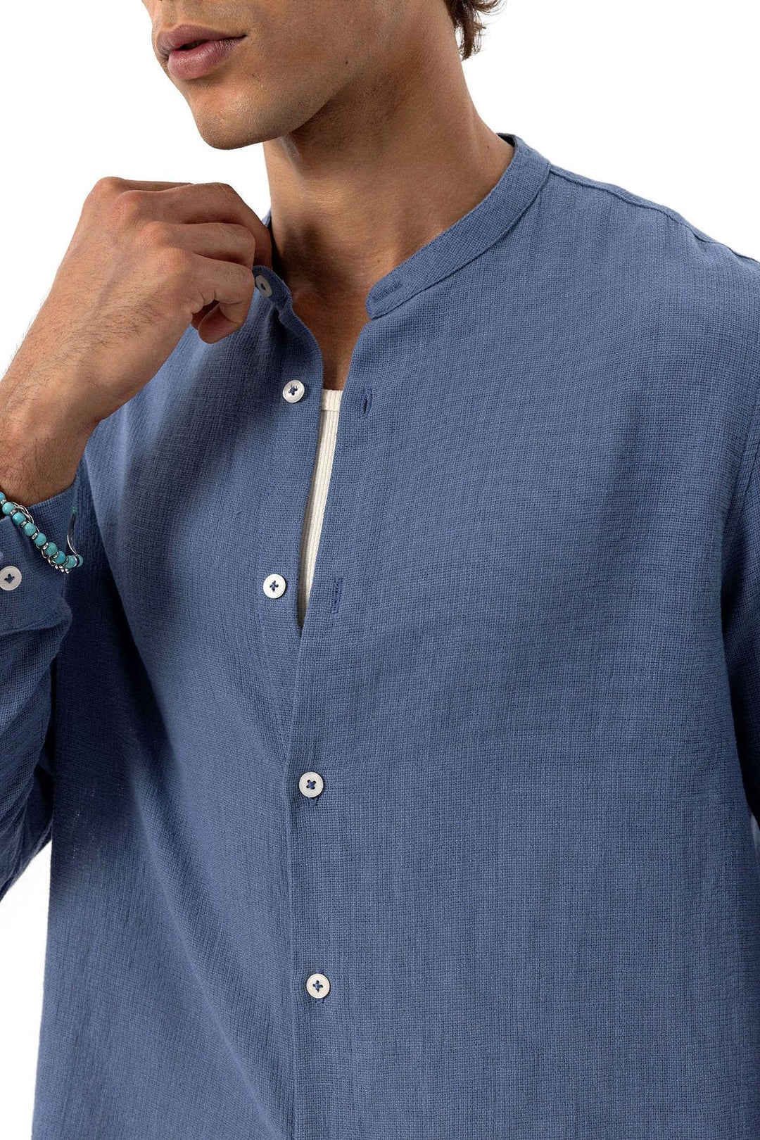 ANT Judge Collar Woven Men's Shirt - Morgan Hill