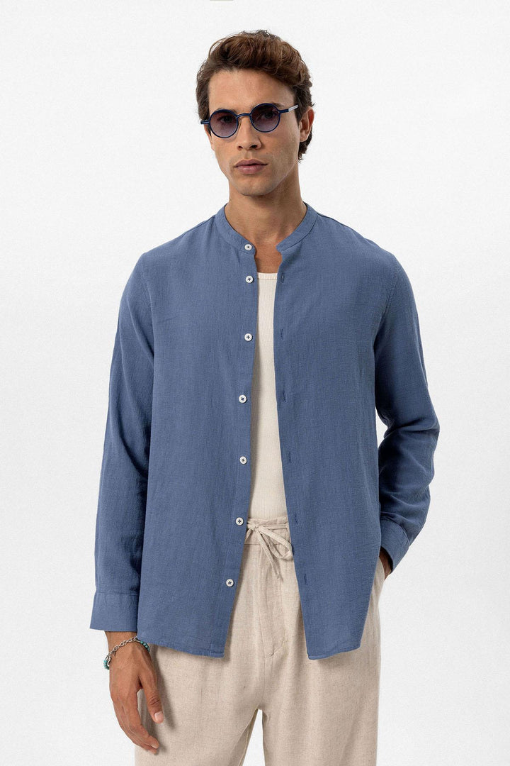 ANT Judge Collar Woven Men's Shirt - Morgan Hill