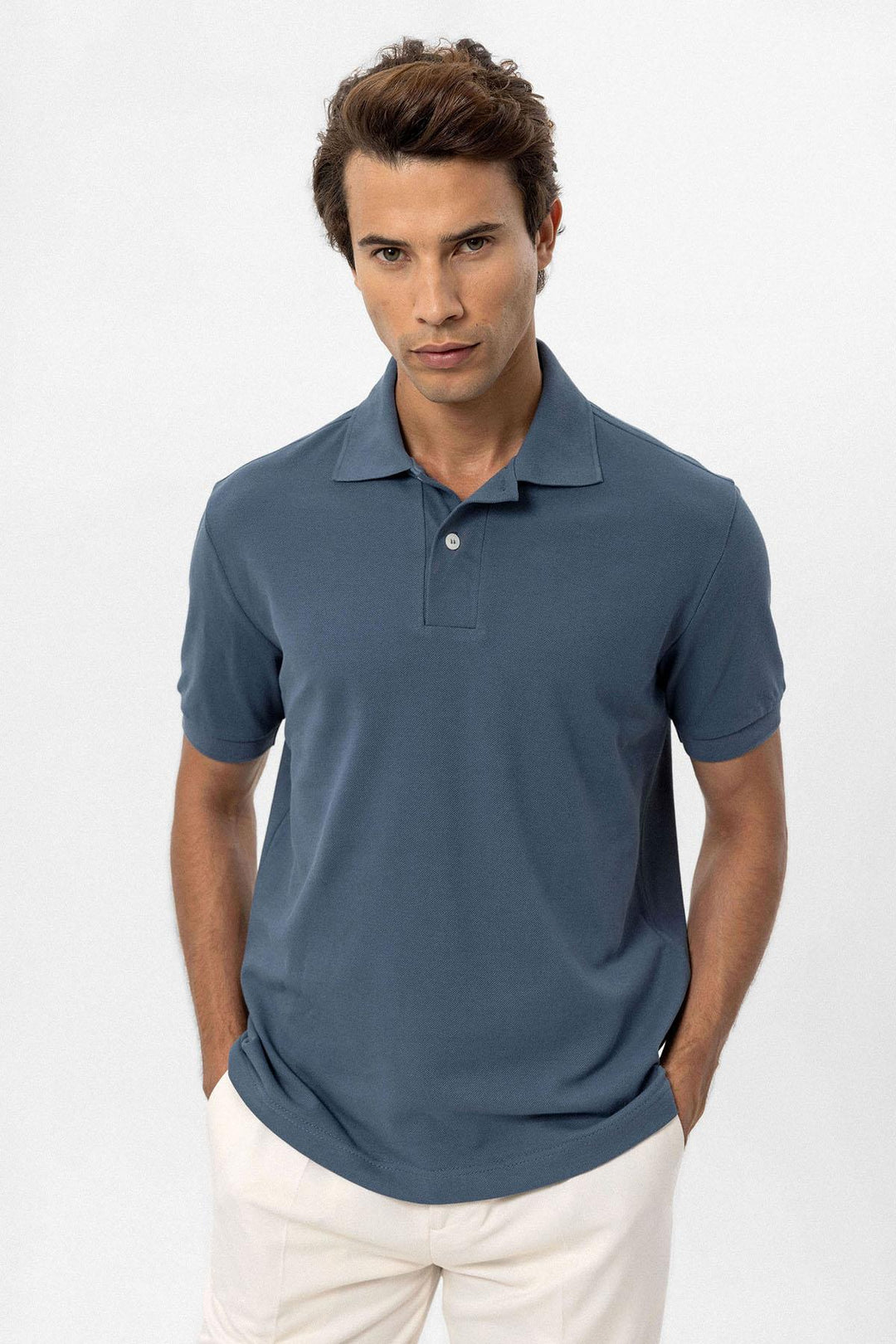 ANT Polo Collar Men's T-Shirt - Burlington