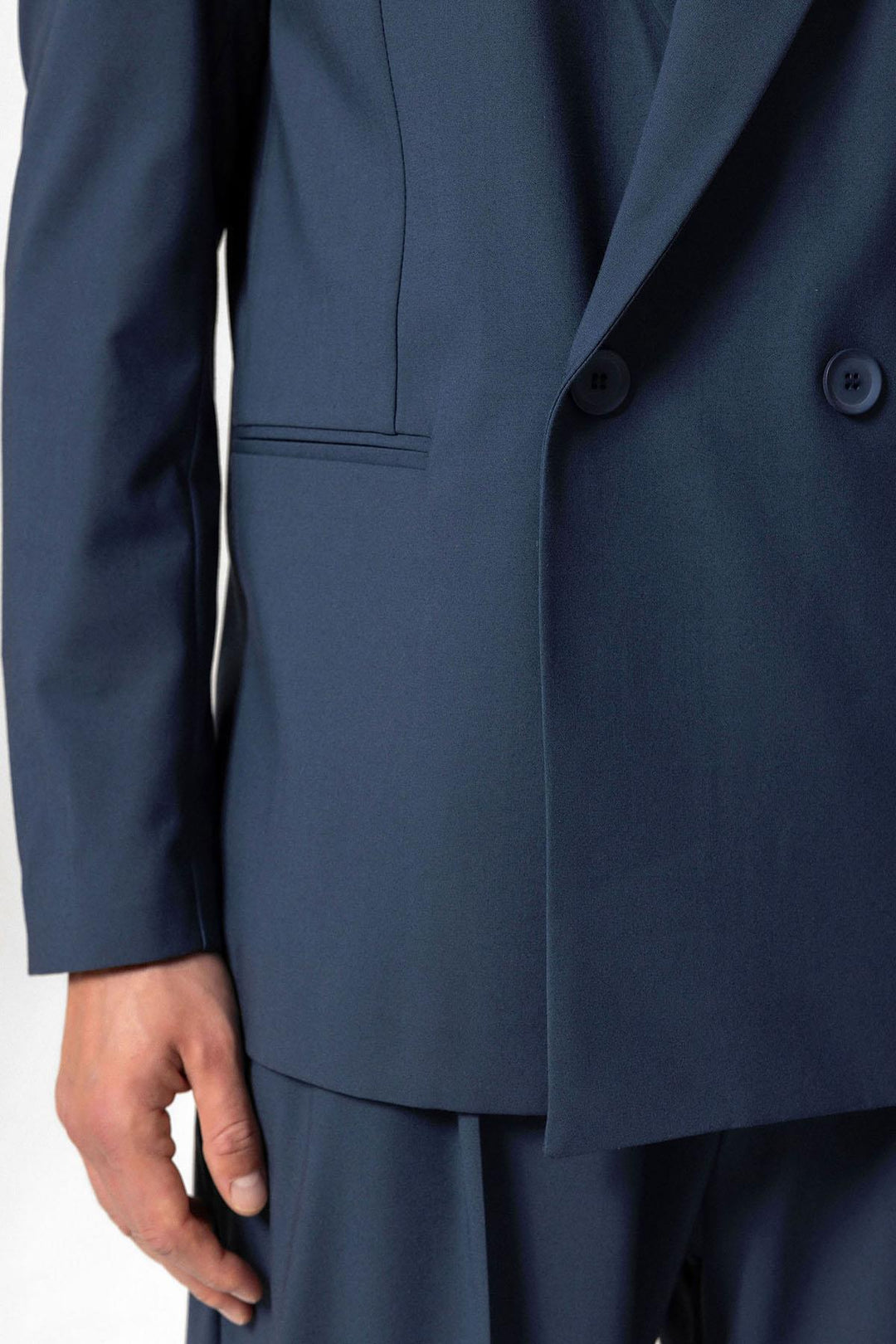 ANT Single Button Double-breasted Men's Blazer Jacket - Santee