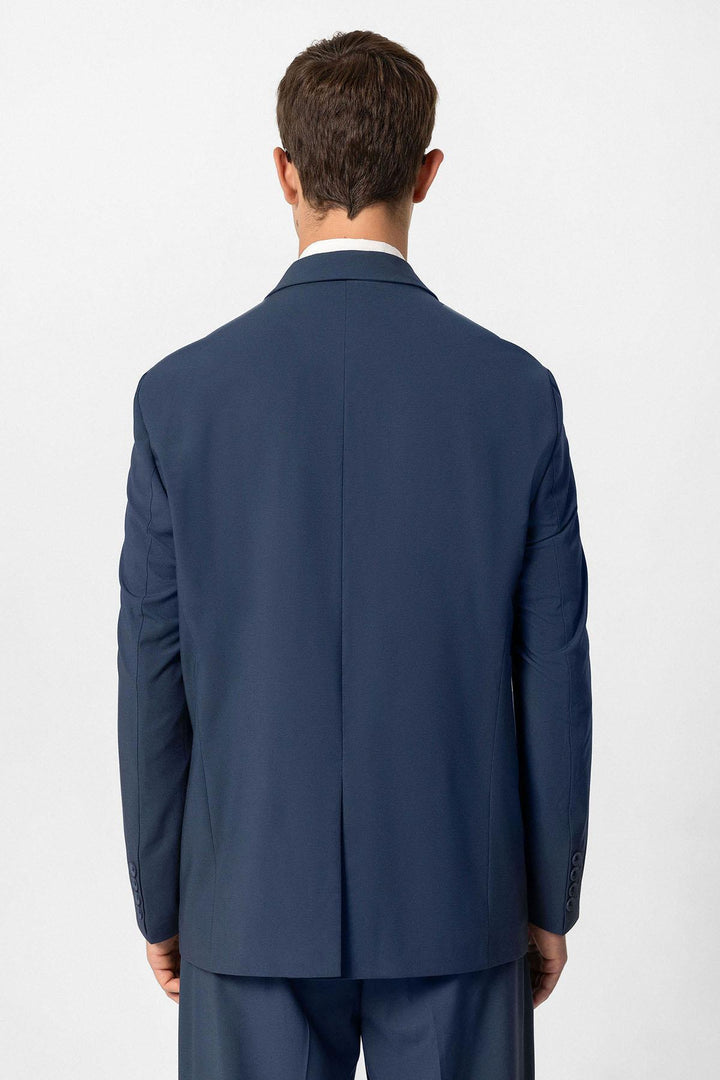 ANT Single Button Double-breasted Men's Blazer Jacket - Santee
