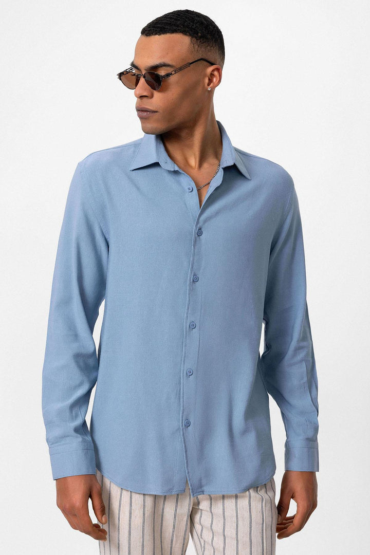 ANT Long Sleeve Linen Shirt - Hamm
