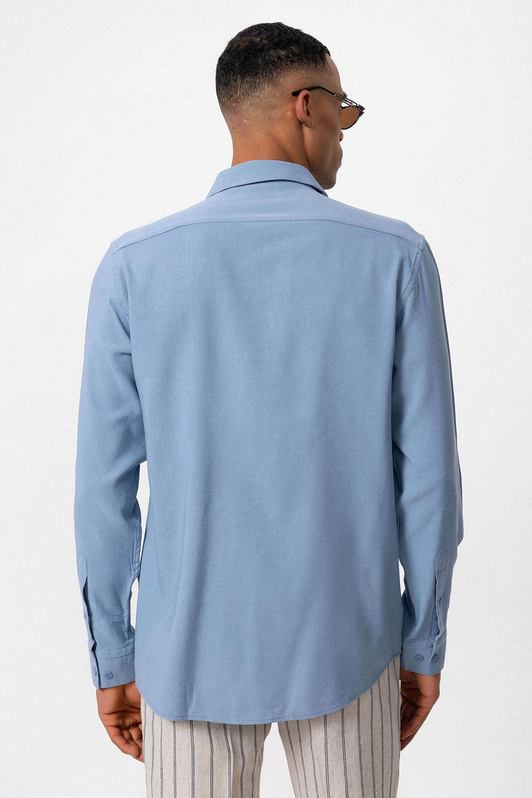 ANT Long Sleeve Linen Shirt - Hamm