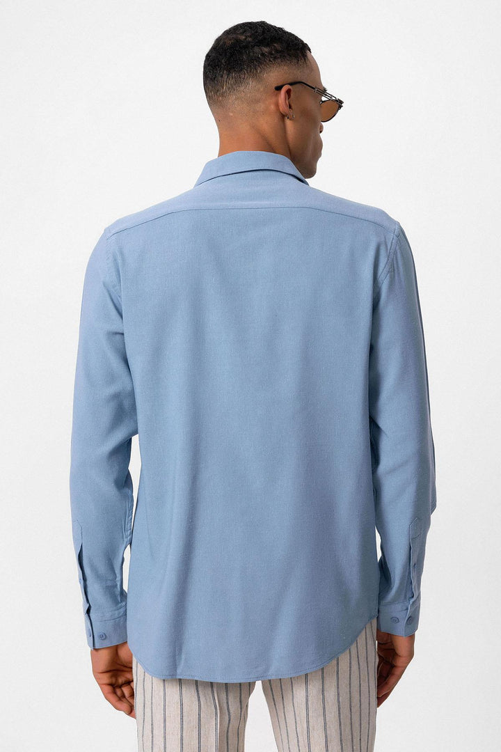 ANT Long Sleeve Linen Shirt - Hamm