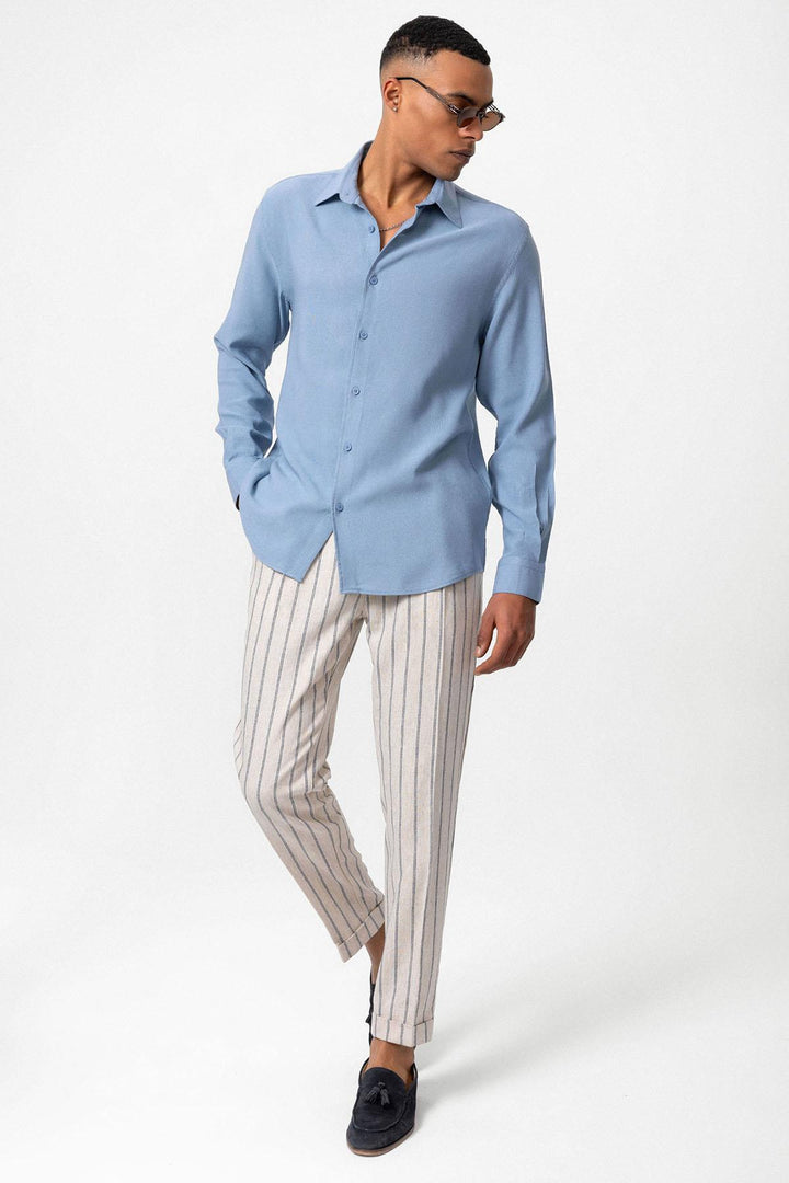 ANT Long Sleeve Linen Shirt - Hamm