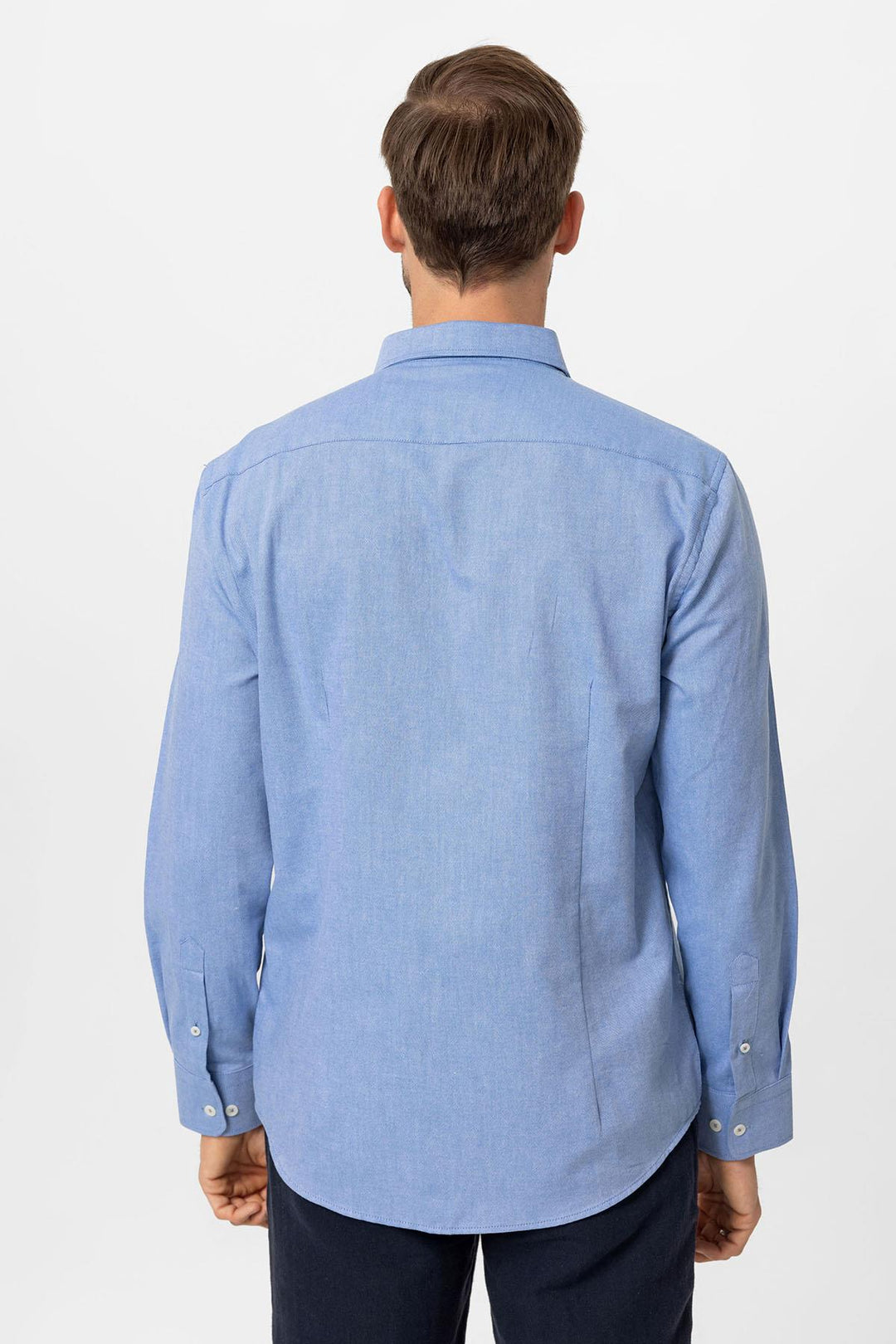 ANT Slim Fit Men's Shirt with Buttoned Collar - Thonon-les-Bains