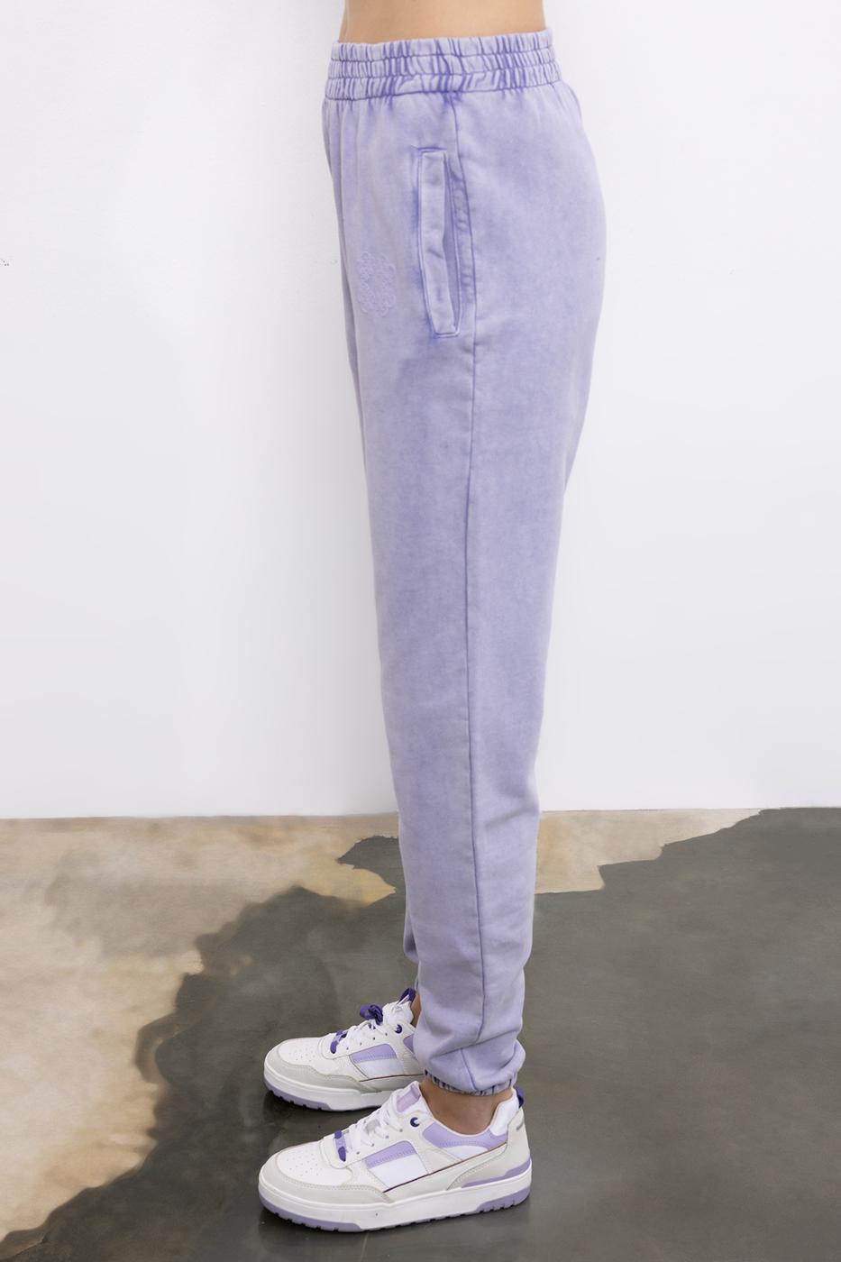 BSL Women Jogger Acid Wash Trousers - Puertollano