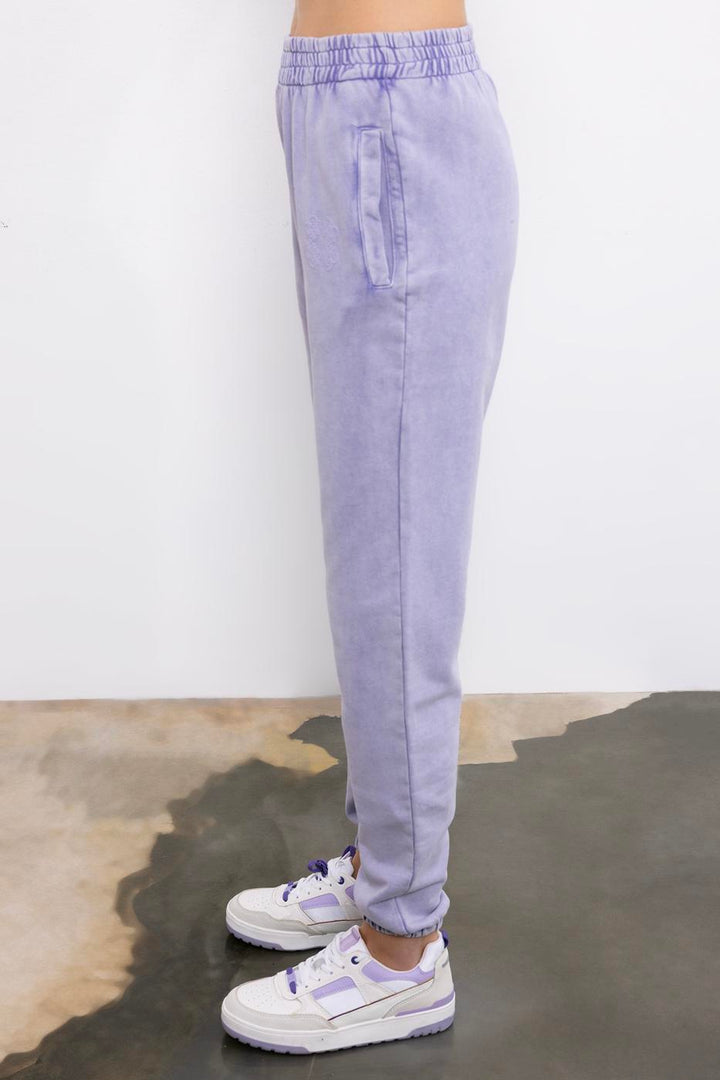 BSL Women Jogger Acid Wash Trousers - Puertollano