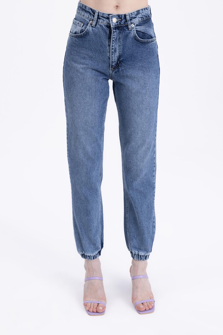 BSL Women Denim Jogger Pants - Wake Forest