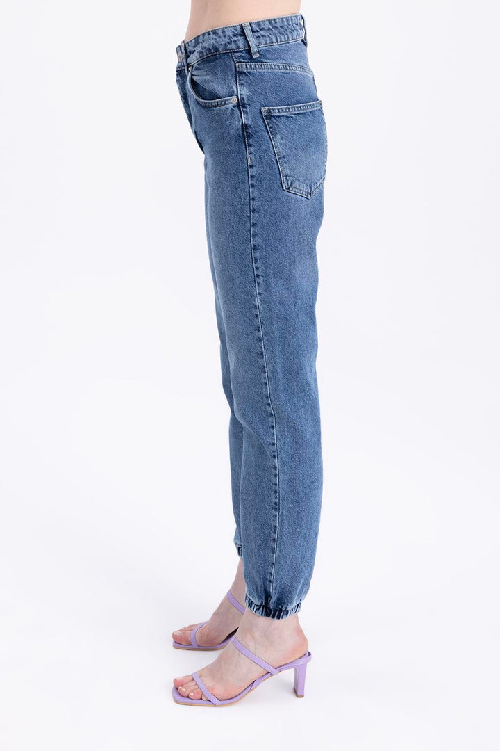 BSL Women Denim Jogger Pants - Wake Forest