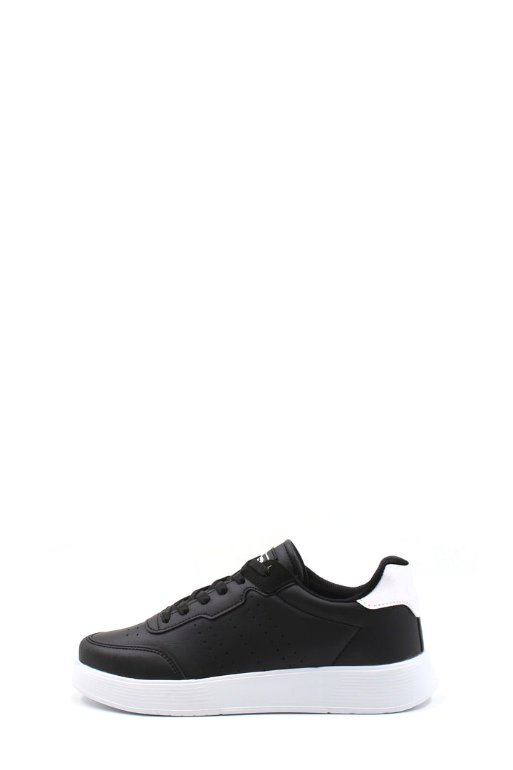 FST Women's Sneaker Shoes 666ZA158 Black White - Véroia