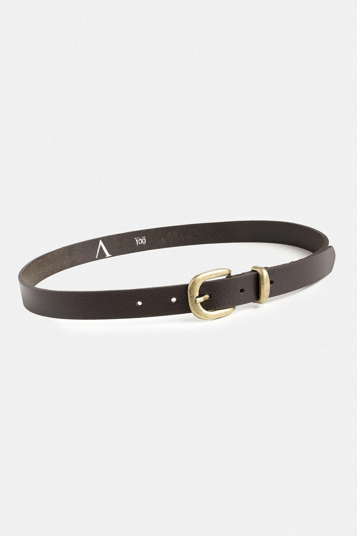 ANT Antioch Coffee Basic Men's Leather Belt - Los Angeles