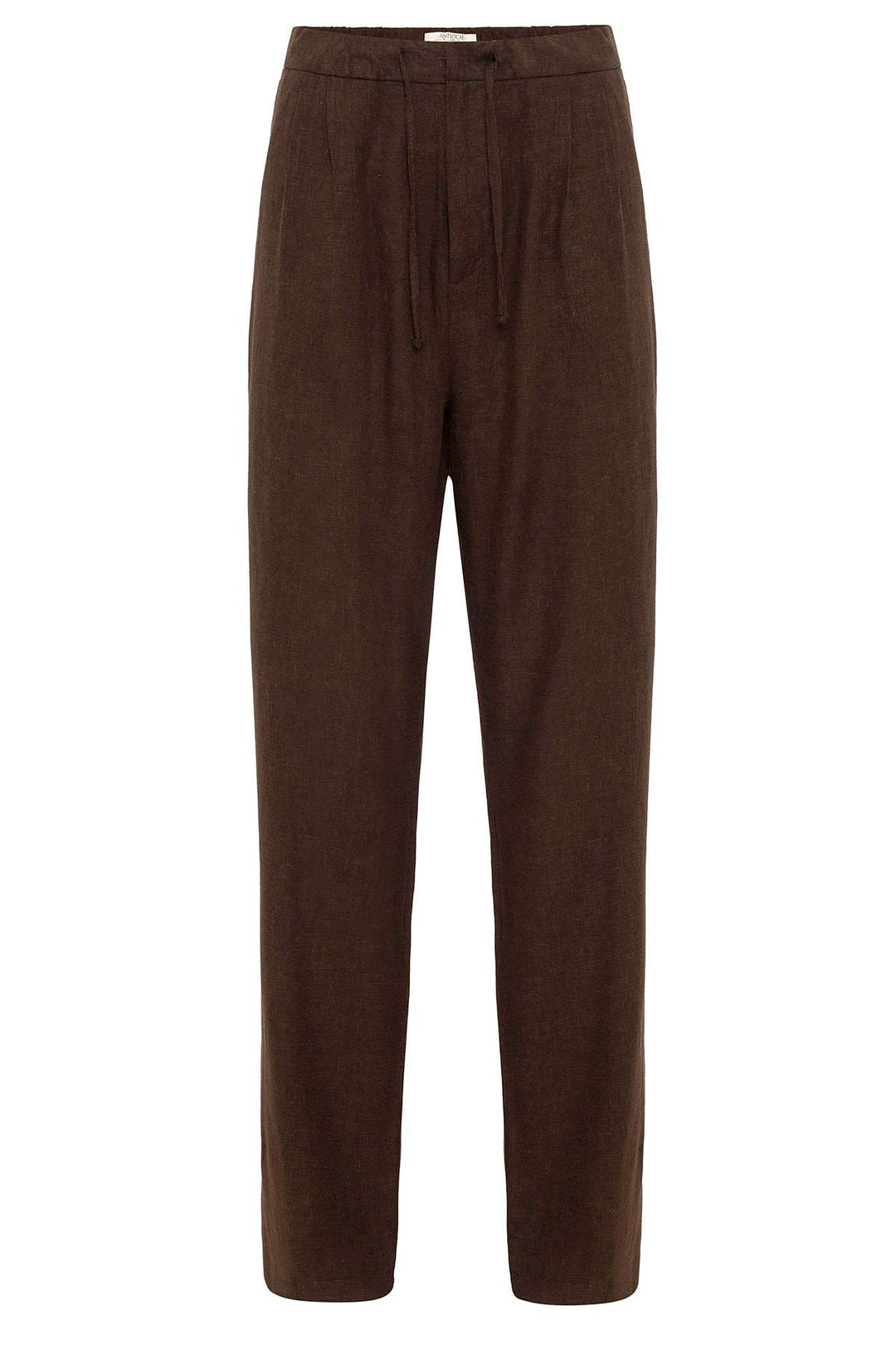 ANT Men's Linen Blend Baggy Pants with Waist Ties - Castle Rock