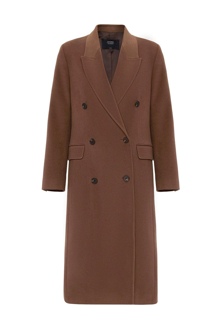 ANT Antioch Coffee Women's Wrap Long Coat - Union