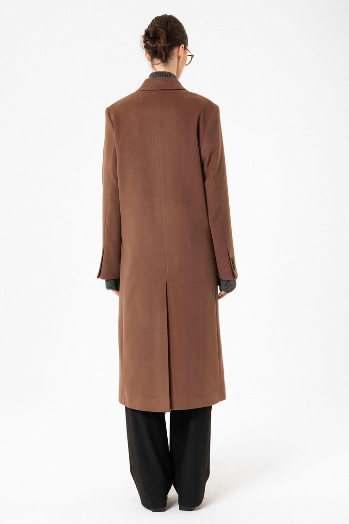 ANT Antioch Coffee Women's Wrap Long Coat - Union