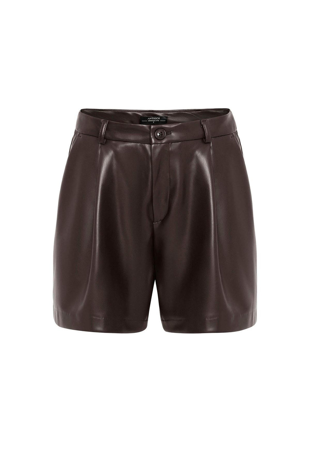 ANT Antioch Coffee Women's Faux Leather Women's Shorts - Alhaurín de la Torre