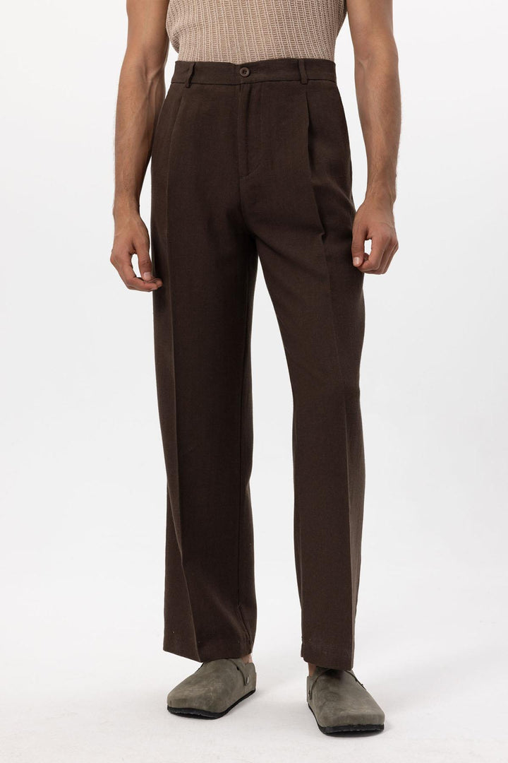 ANT Men's Linen Blend Baggy Pants - Buderim