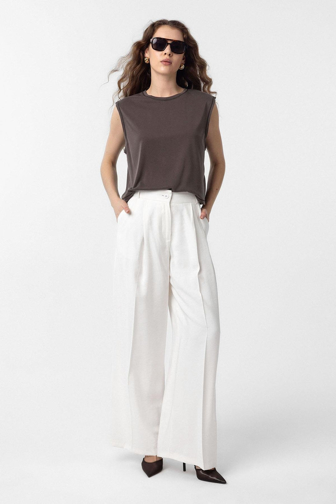 ANT Antioch Coffee Modal Fabric Women's T-Shirt - Cascina