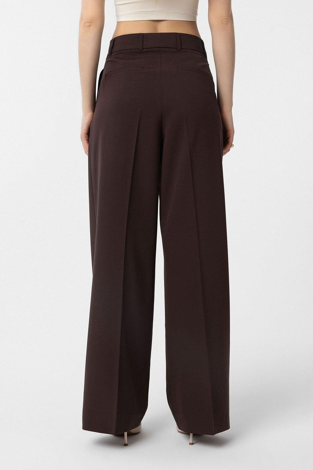 ANT Antioch Coffee High-Waisted Women's Pants - Rome