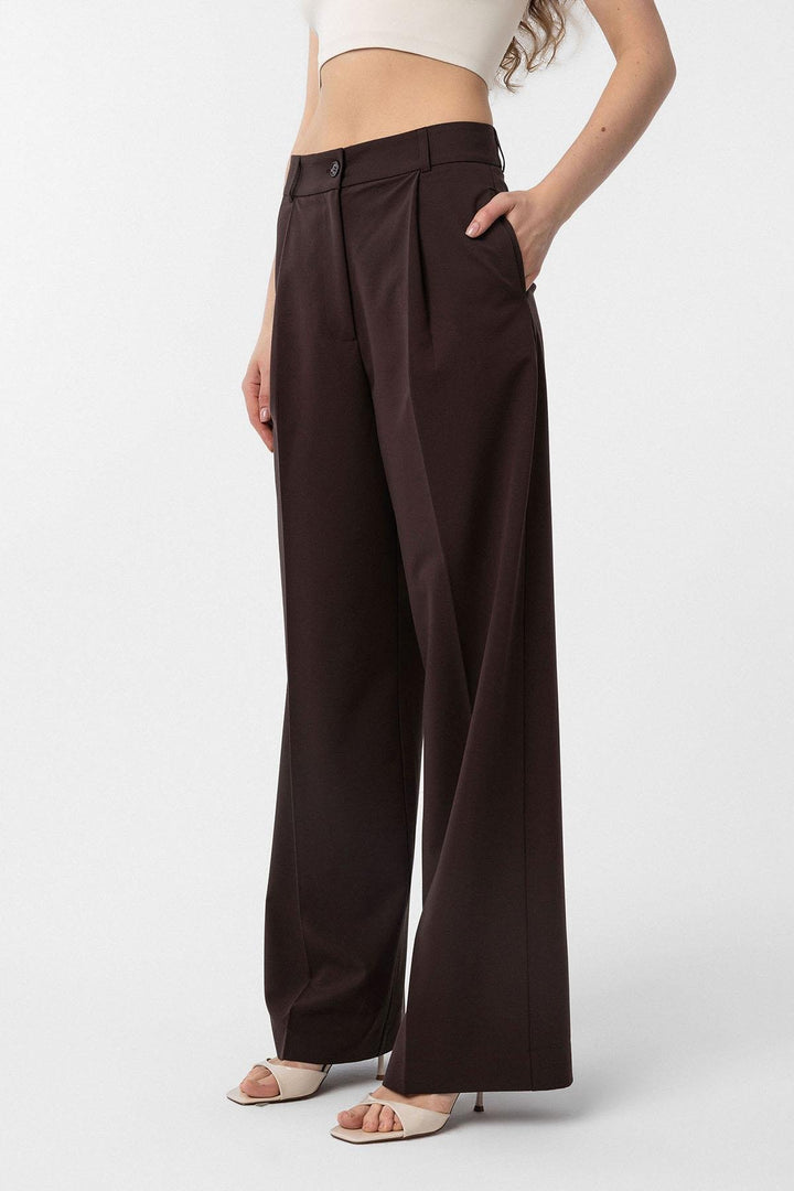 ANT Antioch Coffee High-Waisted Women's Pants - Rome
