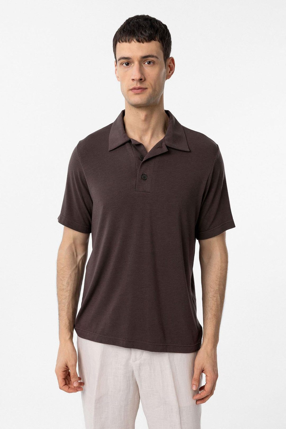 ANT Antioch Coffee Regular Fit Men's Polo Neck T-Shirt - Sparks