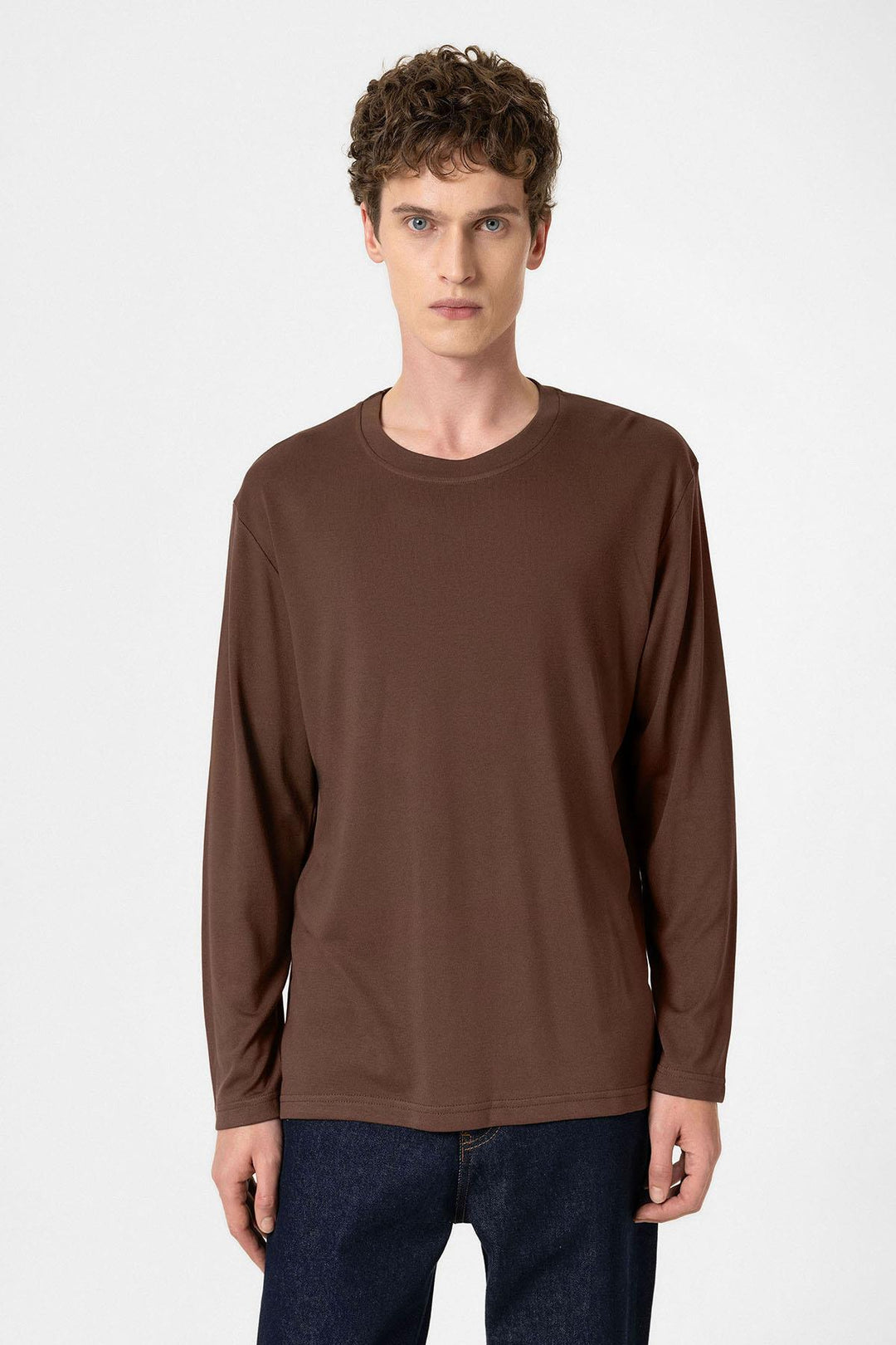 ANT Antioch Coffee Relaxed Fit Basic Men's T-Shirt - Alcoy