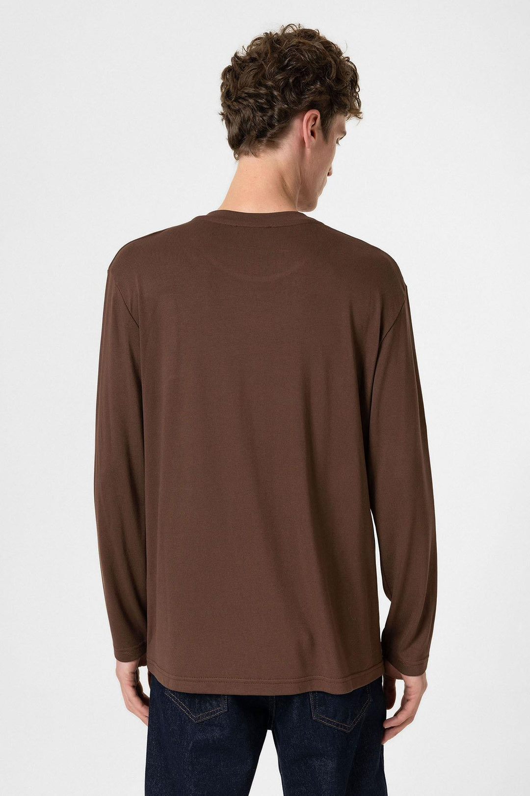 ANT Antioch Coffee Relaxed Fit Basic Men's T-Shirt - Alcoy