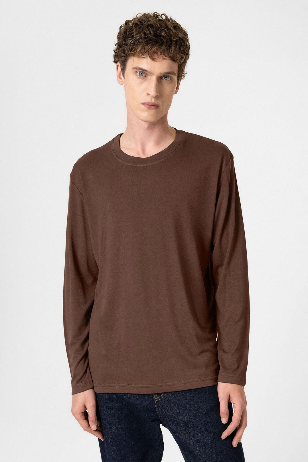ANT Antioch Coffee Relaxed Fit Basic Men's T-Shirt - Alcoy