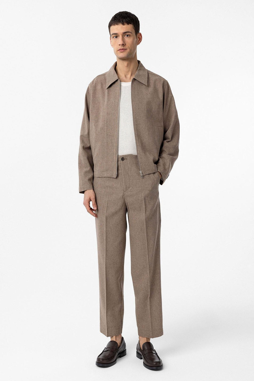 ANT Antioch Coffee Straight Fit Men's Pants - Yeovil