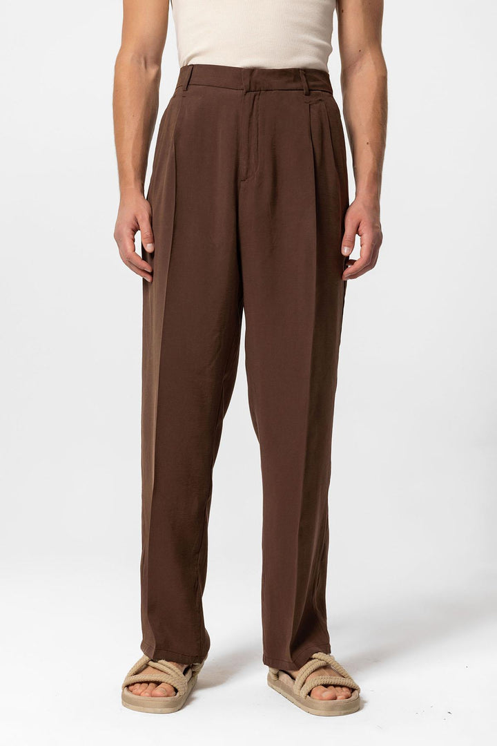 ANT High Waist Pleated Baggy Men's Pants - San Vicente de Baracaldo