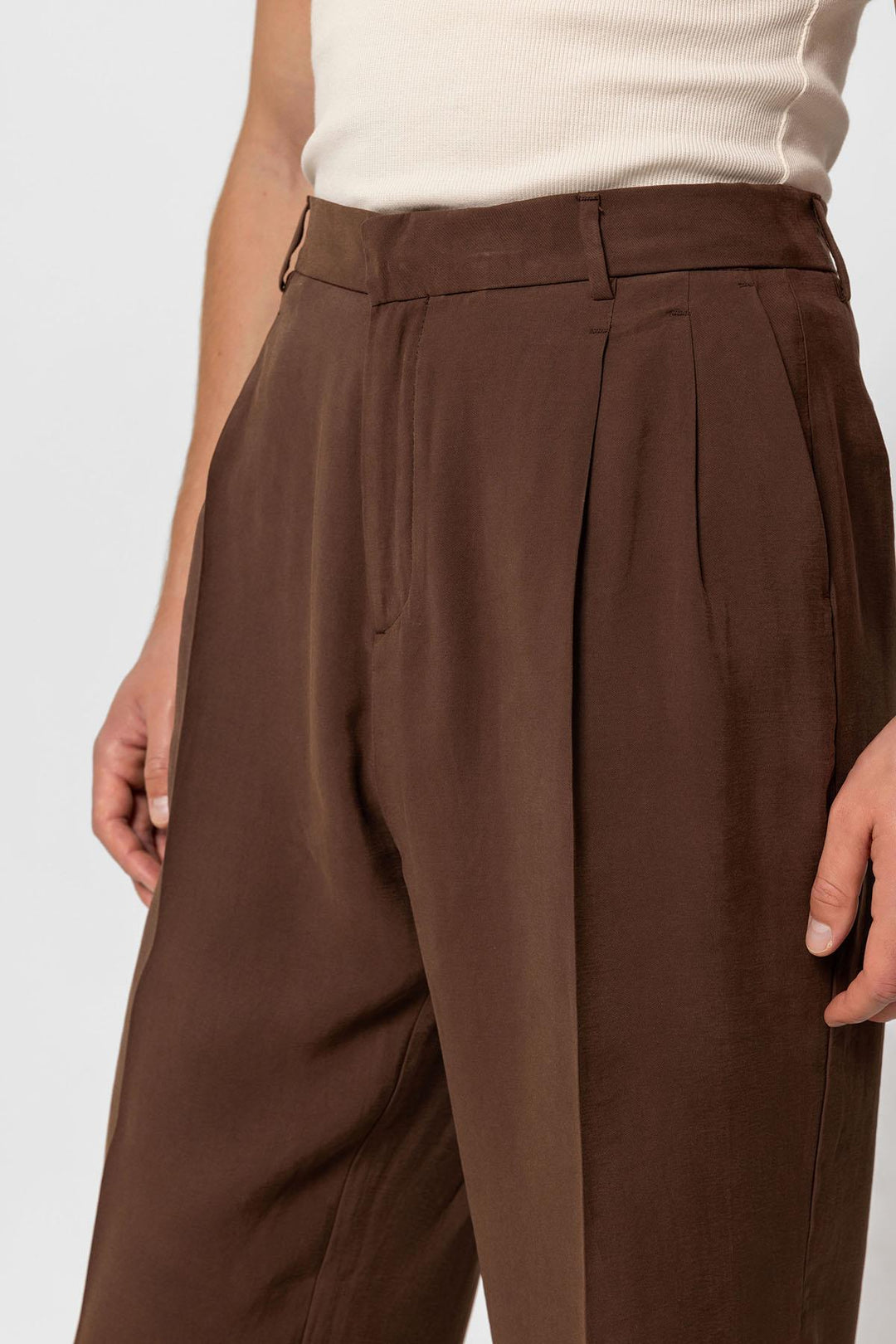 ANT High Waist Pleated Baggy Men's Pants - San Vicente de Baracaldo