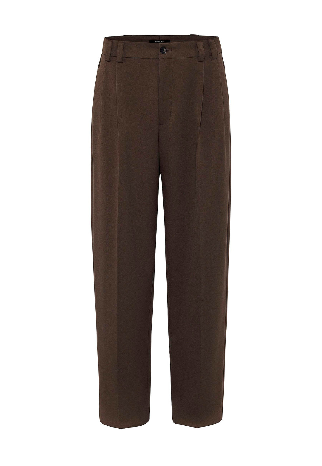 ANT Antioch Coffee High Waist Relax Fit Pleated Men's Pants - New Brunswick