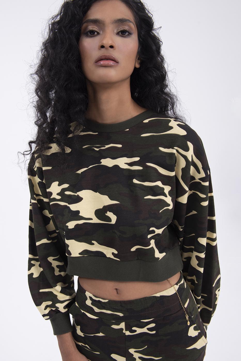 BSL Women Camo sweatshirt - Seixal