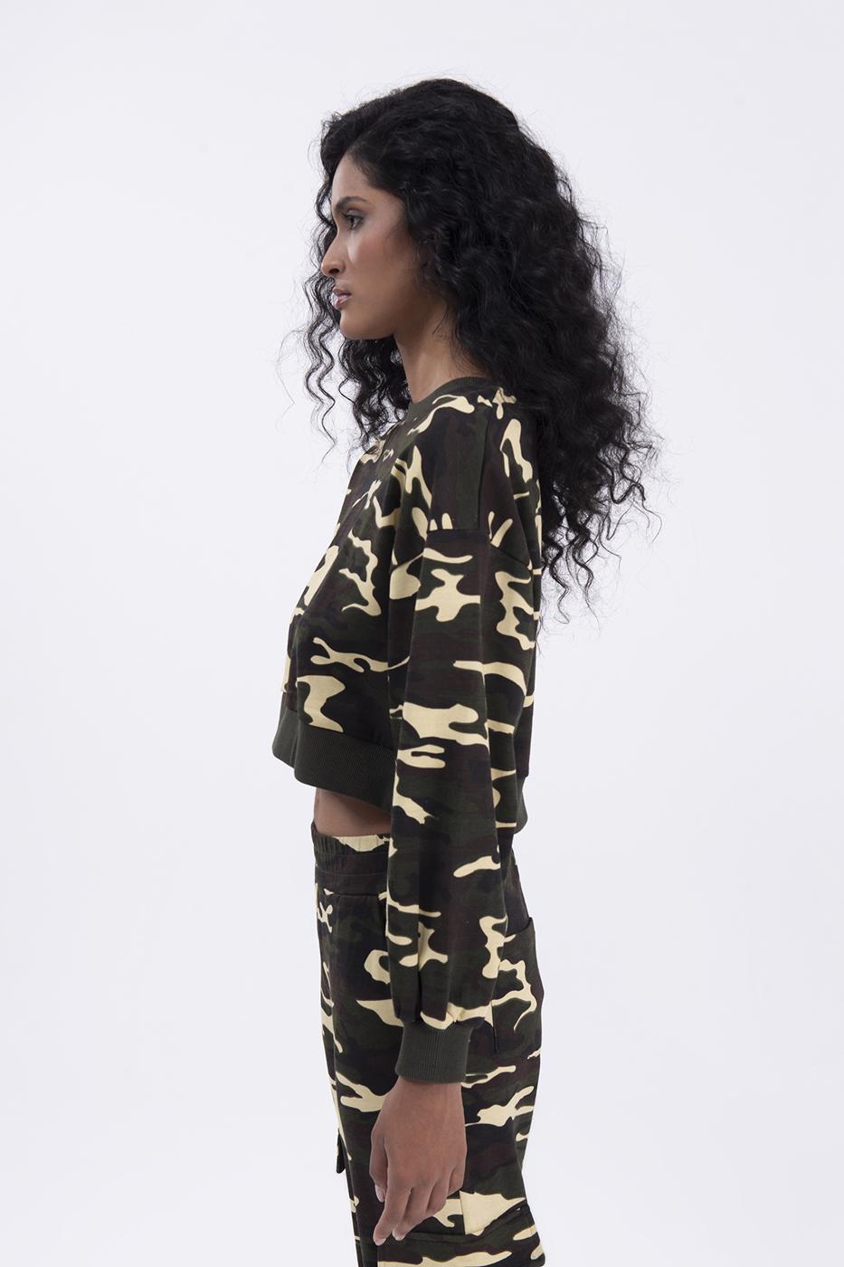 BSL Women Camo sweatshirt - Seixal