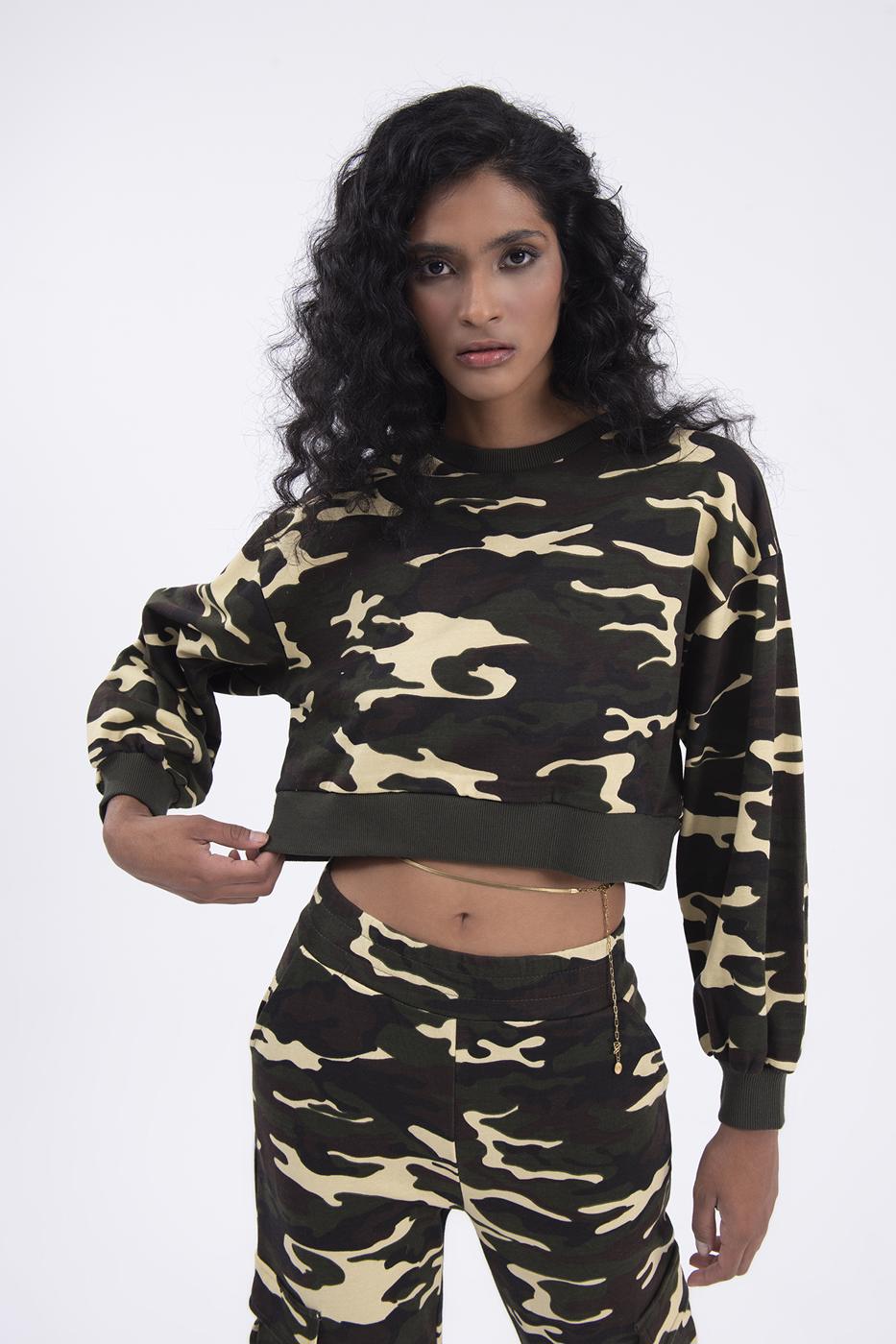 BSL Women Camo sweatshirt - Seixal