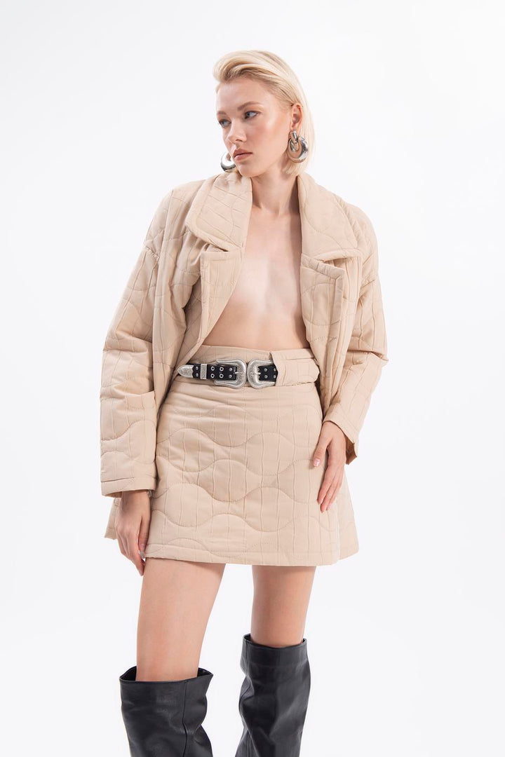 BSL Women Quilted mini skirt - La Spezia