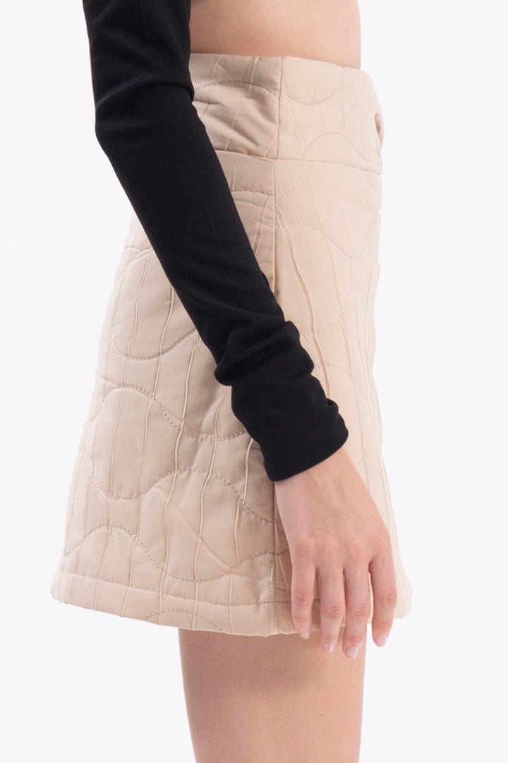 BSL Women Quilted mini skirt - La Spezia