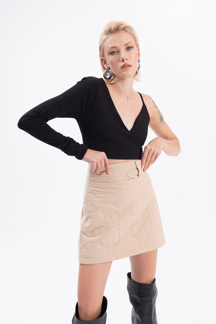 BSL Women Quilted mini skirt - La Spezia