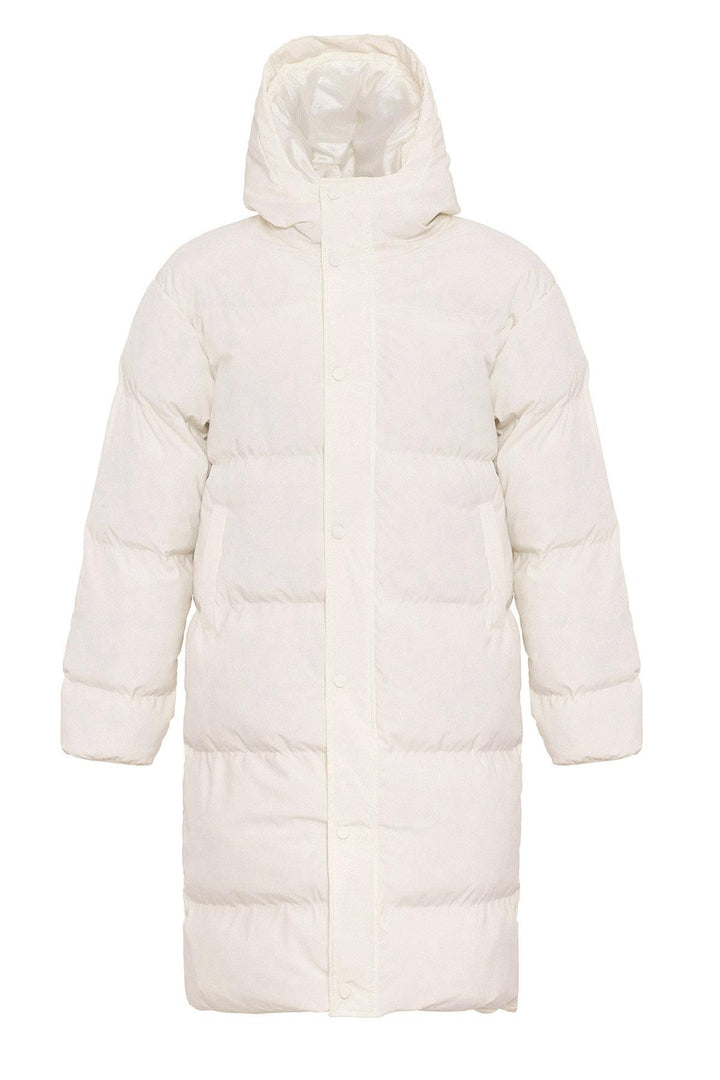 ANT Hooded Long Puffer Jacket - Basildon