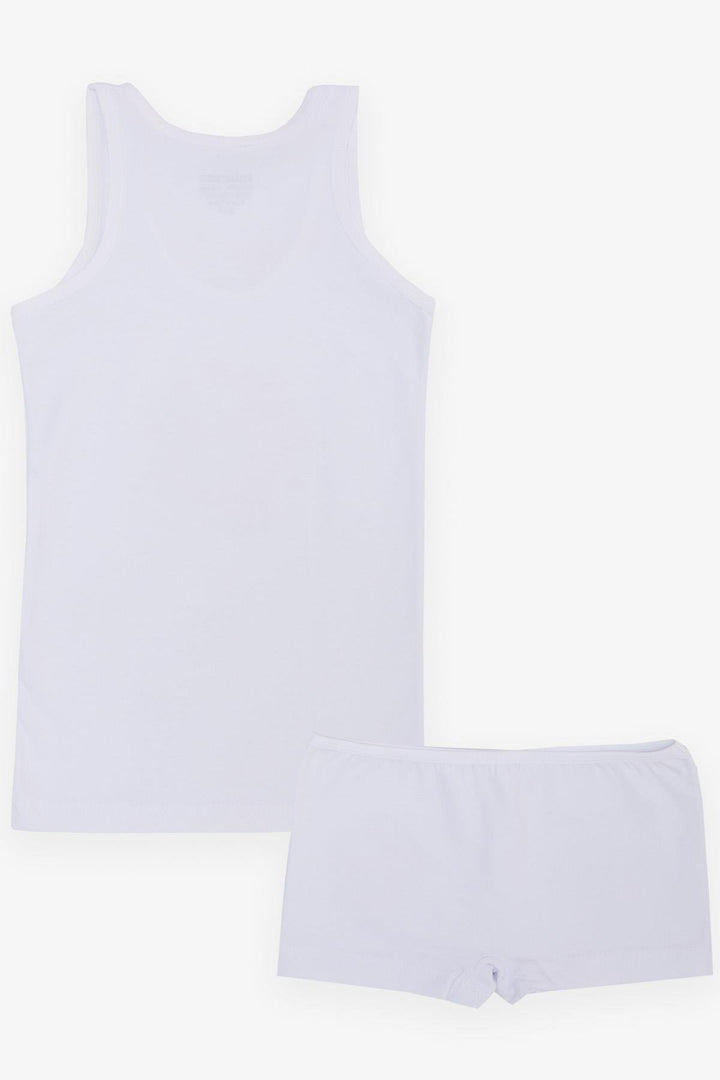 BRE Katamino Girl Child Athlete & Boxer Team Cute Dolphin Printed 30 Years, White - West New York