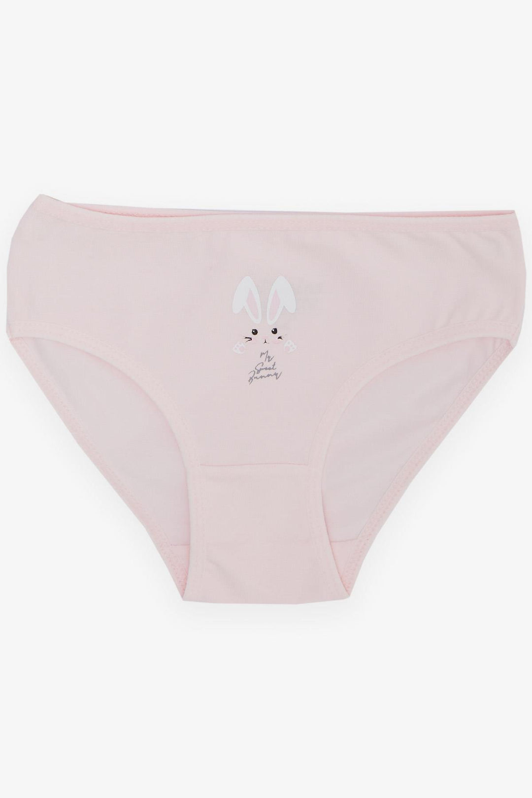 BRE Katamino Girl Child Athlete & Slip Set Cute Bunny Printed 1-8 Years, Pink - Actopan