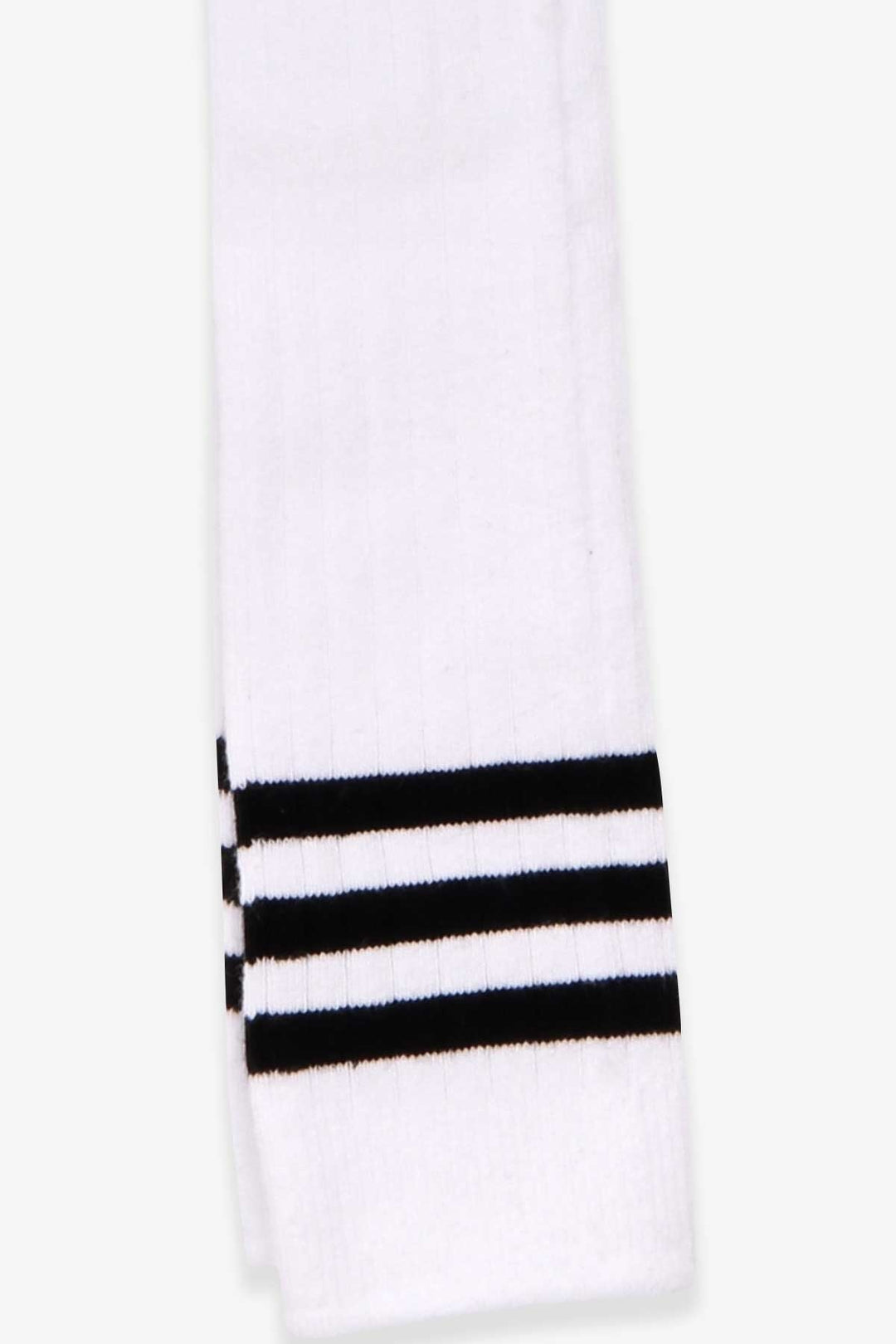 BRE Katamino Girl's Knee-High Socks Striped 7-834 Years, White - Berdiansk