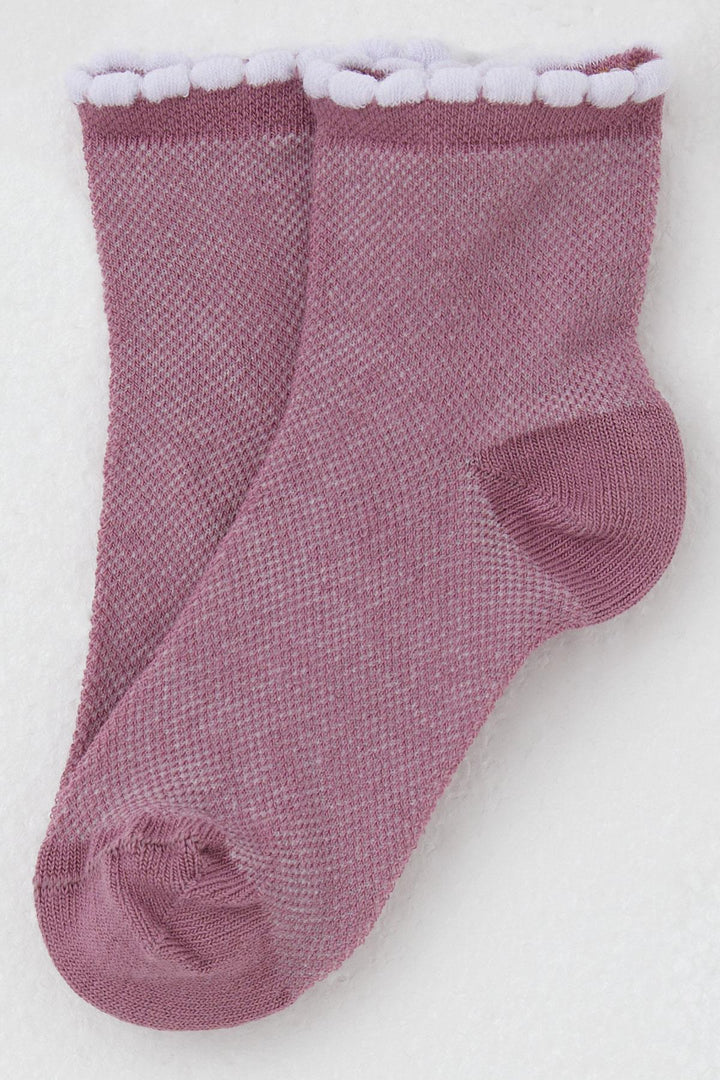 BRE Katamino Girl Child Socks Basic 1-6 Years, Pink - Ramos Arizpe
